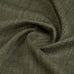 Faux Linen Pleated Curtains for Bedroom (1 Panel) - 25W x 84L, Khaki Green