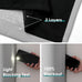 ChrisDowa 100% Blackout Curtains for Bedroom 108 Inches Long 2 Panels Set