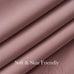 NICETOWN Girl 96 Inch Long Blush Pink Velvet Blackout Curtains Luxury Elegant Soft Pinch Pleated Drapes with Adjustable Hooks, Winter Thermal Window Treatments Classical Home Decor W40 x L96, 2 Panels