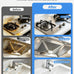 Steam Cleaner, Portable Handheld High-Pressure, 15s Fast Heating