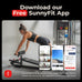 Sunny Health & Fitness Multifuntion Hip Thrust Machine & Glute Trainer