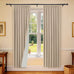 Etherealveil 100% Blackout Pinch Pleated Linen Curtains 2 Panels 52“x102”