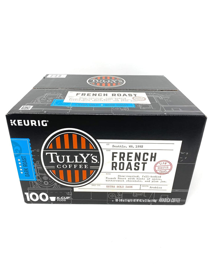 Tully's French Roast K-Cup Pods (0.4 oz. ea., 100 ct.)