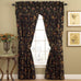 Waverly Felicite Noir Window Panel - 100% Cotton Sateen - 50" X 84"