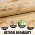 FONUNO Bamboo Wall Panel Bamboo Pole Wrap Roll for Interior Decoration