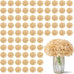 80 PCS White Hydrangea Artificial Flowers, Ivory Silk Full Flowers Heads with Stems for Wedding Centerpieces, Home, Garden, Baby Shower, Party Decoration