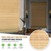 LazBlinds No Drill Bamboo Roman Shades, 38x64, DP-Natural