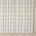 Abani Cream Grid Textured Area Rug - 4' x 6' - Chunky, Plush and Soft Washable Carpet - Perfect for Living Room & Bedroom - Plush Deco Collection