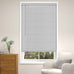LazBlinds 1" Light Filtering Vinyl Mini Blinds, White, 48" W x 72" H