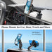 BRCOVAN Anti-Theft Phone Mount Holder with Vibration Dampener, 1s Locking