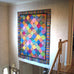 for Quilts with Sleeves - Invisible Quilt Hanger 40"-70" Wide Quilts, Tapestries, Rugs, Banners, Fabric Art, Textile Display. Proudly Made in The USA.