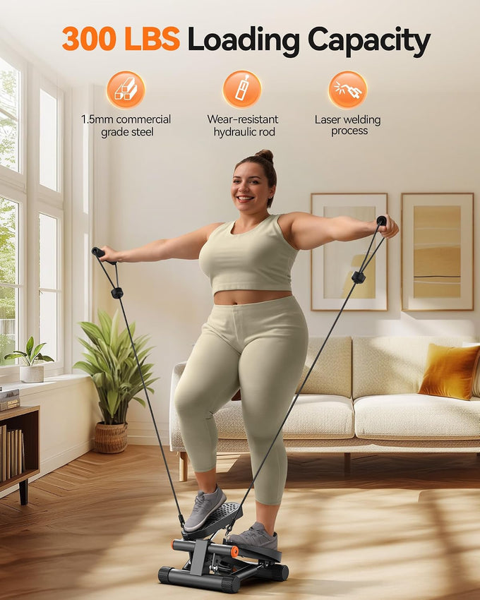 Niceday Steppers for Exercise at Home, Mini Stepper with 300LBS Capacity