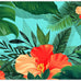 NWT Wall Murals for Bedroom Green Plants Animals Removable Wallpaper Peel and Stick Wall Stickers - 66x96 inches
