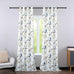 Leeva Bedroom Curtains 84 Inch Length 2 Panels Set, Farmhouse Cute Bird Patterned Living Room Curtains, Grommet Linen Look Light Blocking Window Treatments for Living Room, 42 x 84, Blue