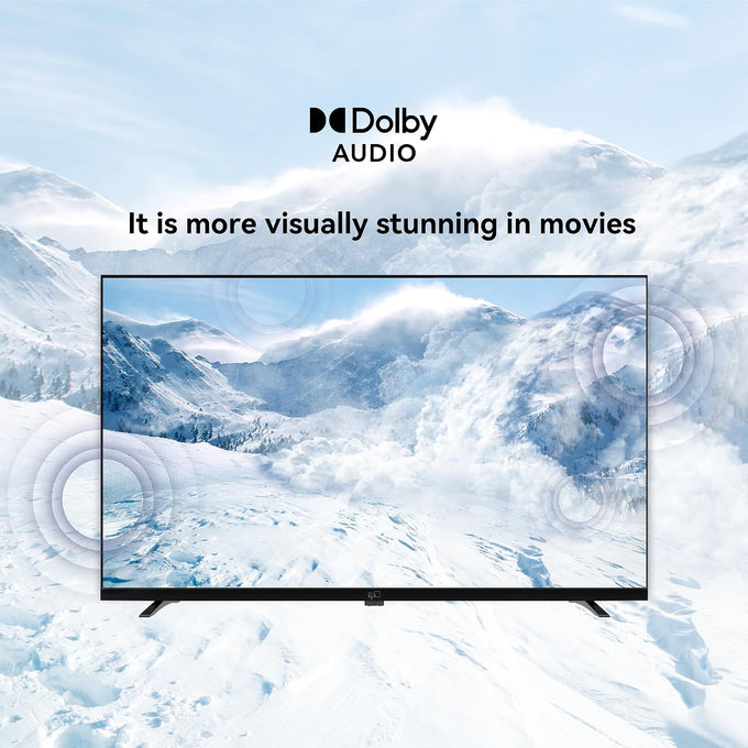 FPD 40-inch Smart TV, 1080p Full HD Google TV, HDR10, Dolby Audio (CG40-P3)