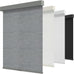 GENIMO Cordless Blackout Roller Shades, 53" W X 72" H, Ivory White