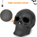 Stanbroil 10 Inch Fire Pits Imitated Human Metal Skull Halloween Decor