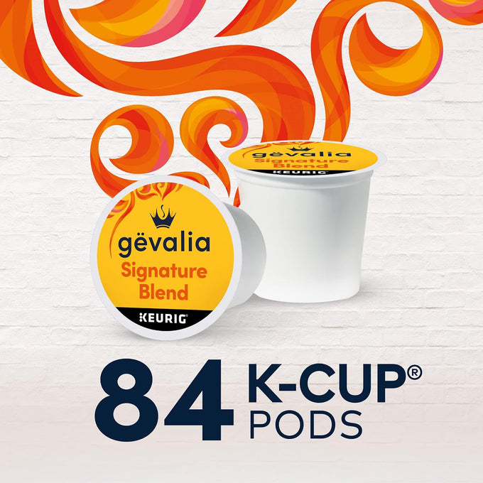 Gevalia K-Cup® Coffee Pods, 84 ct, Signature Blend Mild Light Roast