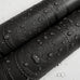 JiffDiff Black 3D Embossed Textured Peel Stick Wallpaper 17.3"x1200"