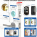 Veise KS02A Fingerprint Door Lock, Keypad Deadbolt, Oil Rubbed Bronze