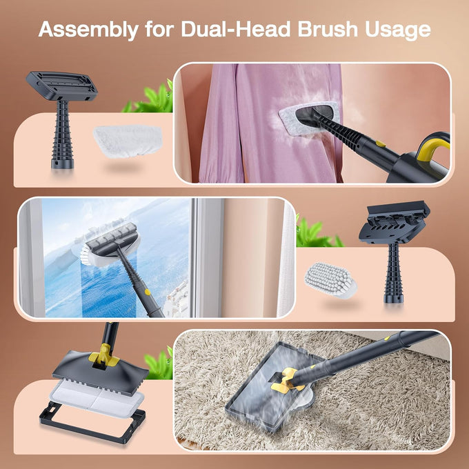10-in-1 Steam Cleaner, Detachable Handheld Steam Mop for Multi-Surface