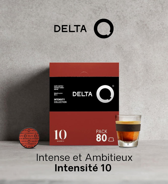 Delta Q Qalidus Coffee Pods for Delta Q Machines, 80 Capsules (XXL Pack)