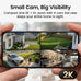 aosu 2K Battery Security Cameras Wireless Outdoor System, 4-Cam-Kit