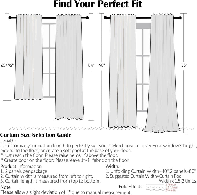 Sage Green Buffalo Plaid Full Blackout Curtains 95 Inches Length