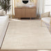 Abani Beige Area Rug - 4' x 6' - Living Room & Bedroom - Textured Stripe Weave Design - Indoor Use - Easy to Clean, Stain Resistant, Non-Shedding - Neutral Collection