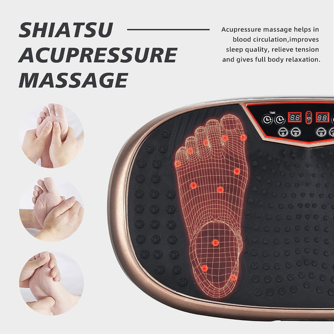 EILISON FitMaxx 3D XL Vibration Plate Exercise Machine with 120 Speeds