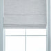 Everyday Celebration Roman Shades for Windows, Cordless Room Darkening Roman Window Shades, Pull Down Window Treatment, Indoor Blinds & Shades with Woven Fabric 35" W X 64" H, (Indigo Blue)