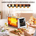 Keenstone 4 Slice Touch Screen Toasters with Wide Slot, Stainless Steel