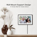 Frameo Digital Picture Frame, 10.1'' Frameo Digital Photo Frame WiFi, 32GB