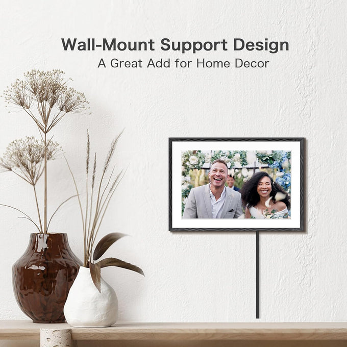 Frameo Digital Picture Frame, 10.1'' Frameo Digital Photo Frame WiFi, 32GB