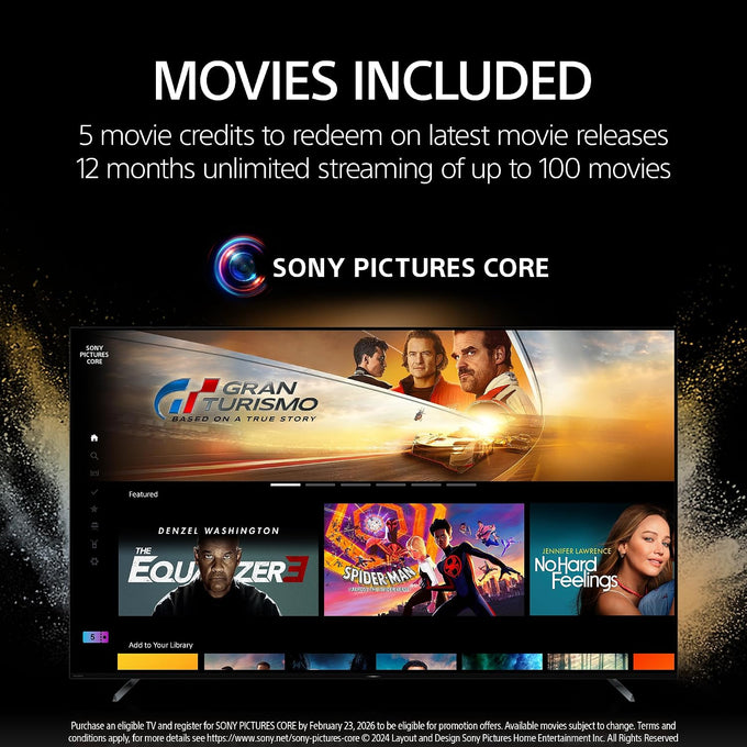 Sony 43 Inch BRAVIA 2 II LED 4K HDR Smart Google TV (K-43S20M2)