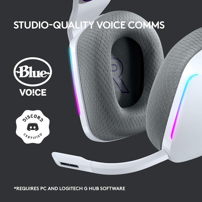 Logitech G733 Lightspeed Wireless Gaming Headset - White