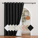 NICETOWN Wall Curtain for Bedroom, Room Divider Curtain for Doorways, Vertical Blind for Sling Door, Privacy Sound Reduction Room Dividers for Patio (Silver Grey, 1 Panel, 8ft Tall x 12.5ft Wide)