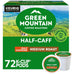 Green Mountain Coffee Roasters Half Caff Keurig Single-Serve K-Cup pods, Medium Roast Coffee, 72 Count