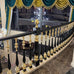 Metal Balusters Spindle for Stairway, Stair Railing Column - Durable Magnesium Aluminum Alloy for Staircases, Elegant Black and Gold Finish, Decorative and Supportive Post for Indoor Stairs(Green,1pc)