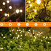 ASMAD Solar Lights Outdoor(12Pack-64 LEDs),Solar Garden Lights,Fairy Lights