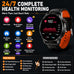 Smart Watch for Men with GPS, 1.46"AI Smartwatch, BT Call/Text Reply