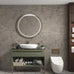 3yecao Grey Concrete Wallpaper Peel and Stick Gray Concrete Contact Paper
