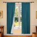Etherealveil 100% Blackout Pinch Pleated Linen Curtains 2 Panels 52“x102”