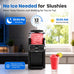 Slushie Machine for Home, Ice Cream Maker, 6 Presets, No Ice Needed, Black