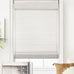 LazBlinds No Drill Bamboo Roman Shades, 38x64, DP-Natural