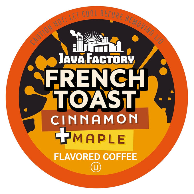 Java Factory Flavored Coffee Pods, Assorted Sampler, Variety Pack, Compatible with K Cup Brewers Including 2.0, 80 Count