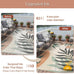 GENIMO 5x8 Outdoor Rug, Washable for Patio and Deck, Beige Olive