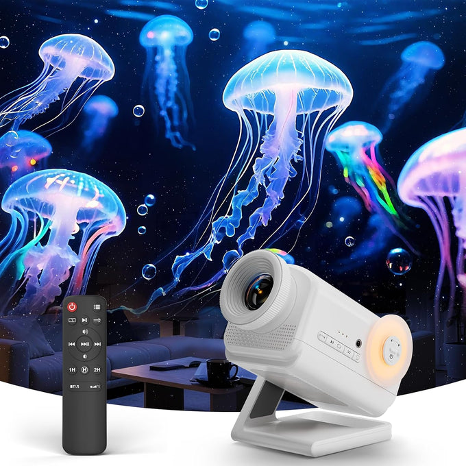 Rossetta 3D Projector with 60 Scenes, Galaxy Star Projector for Room Decor