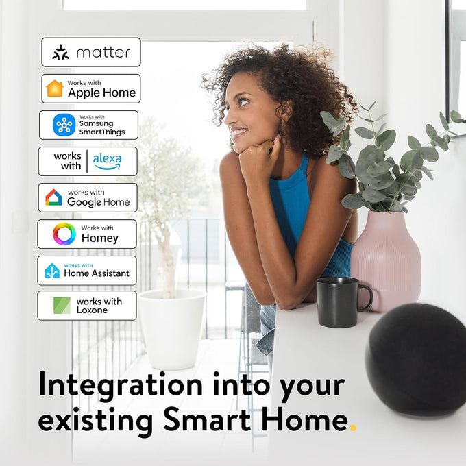 Nuki Smart Lock (Deadbolt) Keyless Entry WiFi Electronic Deadbolt with Auto-Unlock, App Control, Remote Access, Easy Installation, Smart Home for Front Door, Home & Rentals