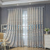 VOGOL Embroidered Curtains 84 inches Long Grommet Window Treatment Voile Panel Drape for Living Room Kitchen, Two Panels, W54 x L84 inch
